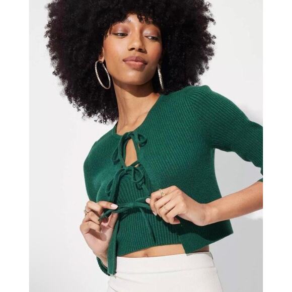 Wild Fable Sweaters - $18 New Wild Fable Twin Cardigan Set - Small - Green